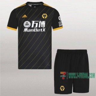 7-Futbol: Personalizar Segunda Camiseta Wolves Niños 2019-2020