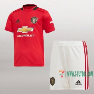 7-Futbol: Personaliza Tu Primera Camiseta Manchester United Niños 2019-2020