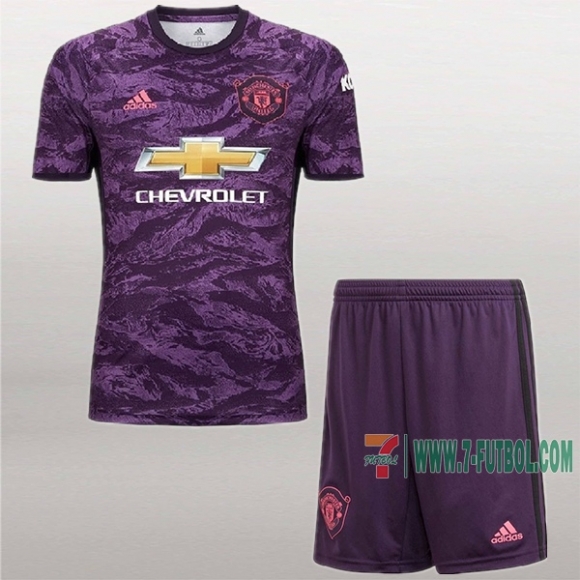 7-Futbol: Disenos De Camiseta Manchester United Portero Niños 2019-2020