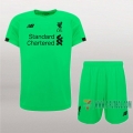 7-Futbol: Crea Tu Camiseta Fc Liverpool Portero Niños Verde 2019-2020