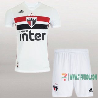 7-Futbol: Personalizados De Primera Camiseta Sao Paulo Fc Niños 2019-2020