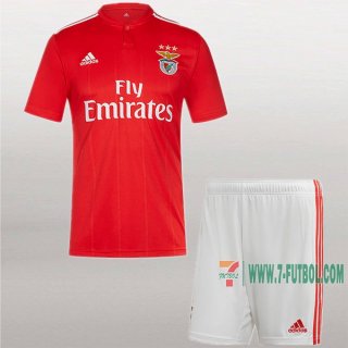 7-Futbol: Creador De Primera Camiseta S.L Benfica Niños 2019-2020