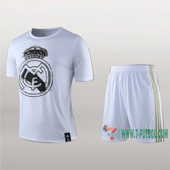 7-Futbol: Creacion De Camiseta Real Madrid Niños Blancas 2019-2020