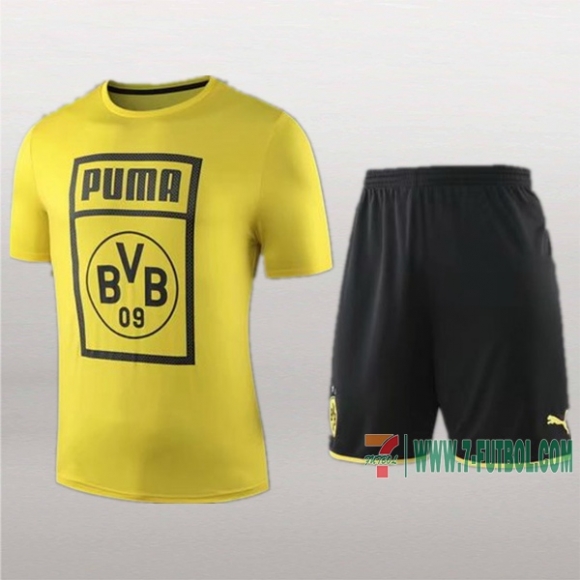 7-Futbol: Personaliza Tu Camiseta Borussia Dortmund Niños Amarilla 2019-2020