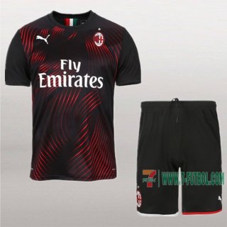 7-Futbol: Original Tercera Camiseta Ac Milan Niños 2019-2020