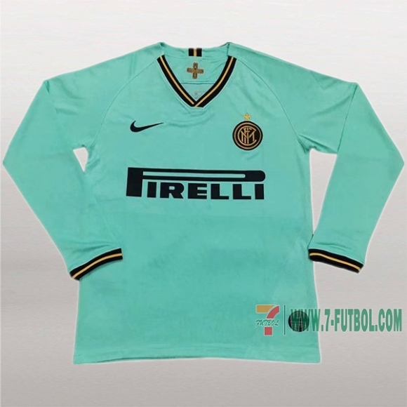 7-Futbol: Creacion De Segunda Camiseta Futbol Inter Milan Manga Larga Hombre 2019-2020