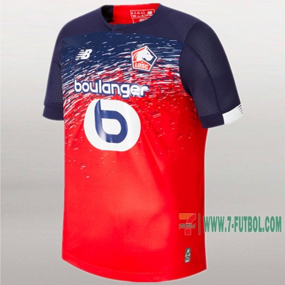 7-Futbol: Original Primera Camiseta Del Lille Osc Hombre 2019-2020 7-Futbol: Original Primera Camiseta Del Lille Osc Hombre 2019-2020