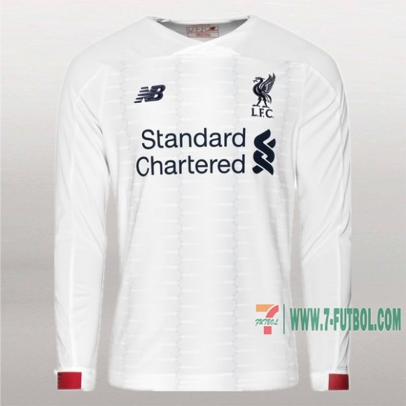 7-Futbol: Crear Segunda Camiseta Futbol Fc Liverpool Manga Larga Hombre 2019-2020