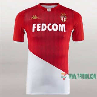 7-Futbol: Crear Primera Camiseta Del As Monaco Hombre 2019-2020