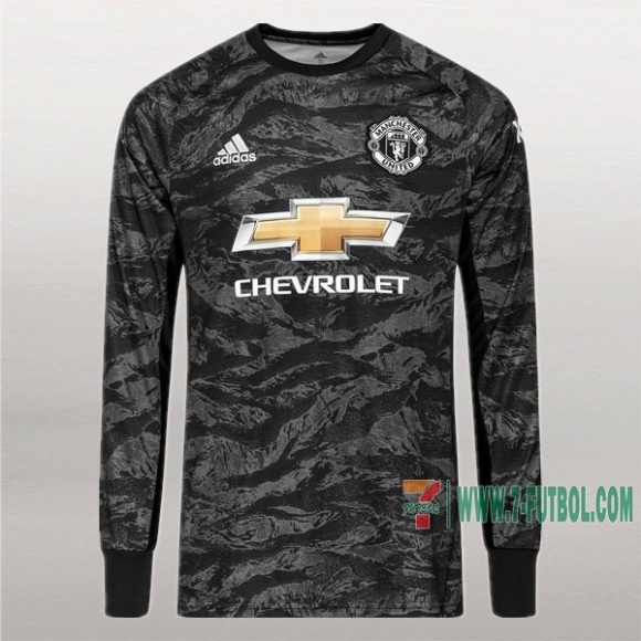 7-Futbol: Personaliza Tu Camiseta Del Manchester United Portero Hombre Negra 2019-2020