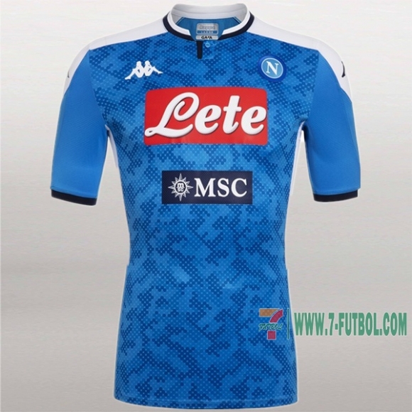 7-Futbol: Creacion De Primera Camiseta Del Ssc Napoli Hombre 2019-2020