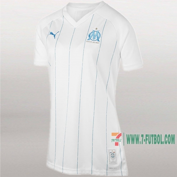7-Futbol: Creacion De Primera Camisetas Olympique De Marsella Mujer 2019-2020