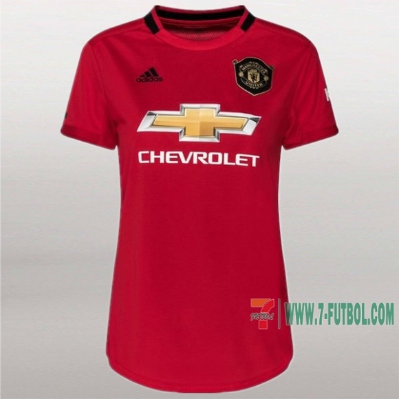 7-Futbol: Personaliza Tu Primera Camisetas Manchester United Mujer 2019-2020