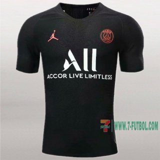 7-Futbol: Personalizados De Camiseta Del Paris Saint Germain-Psg Hombre Negra 2019-2020