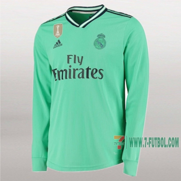 7-Futbol: Creador De Tercera Camiseta Futbol Real Madrid Manga Larga Hombre 2019-2020 7-Futbol: Creador De Tercera Camiseta Futbol Real Madrid Manga Larga Hombre 2019-2020