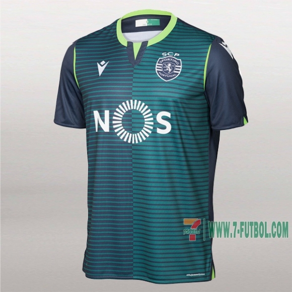 7-Futbol: Disenos De Segunda Camiseta Del Sporting Cp Hombre 2019-2020