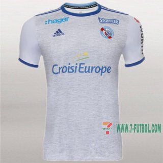 7-Futbol: Original Primera Camiseta Del Rc Strasbourg Hombre 2019-2020