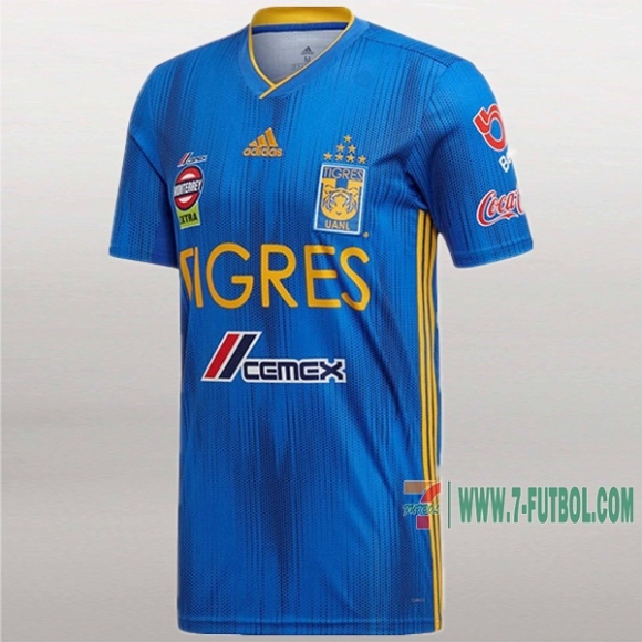 7-Futbol: Editar Segunda Camiseta Del Tigres Uanl Hombre 2019-2020