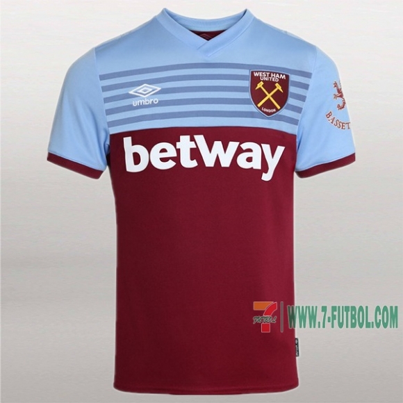 7-Futbol: Original Primera Camiseta Del West Ham United Hombre 2019-2020