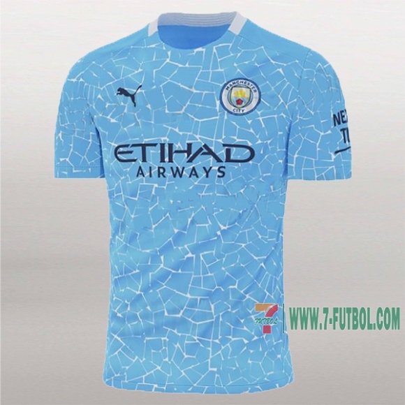 7-Futbol: Original Primera Camiseta Del Manchester City Hombre Versión De Fuga 2020-2021