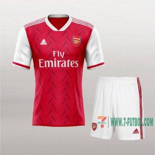 7-Futbol: Original Primera Camiseta Arsenal Niños Versión De Fuga 2020-2021