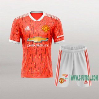 7-Futbol: Personalizar Primera Camiseta Manchester United Niños Versión De Fuga 2020-2021