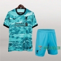 7-Futbol: Personalizados De Segunda Camiseta Fc Liverpool Niños Versión De Fuga 2020-2021