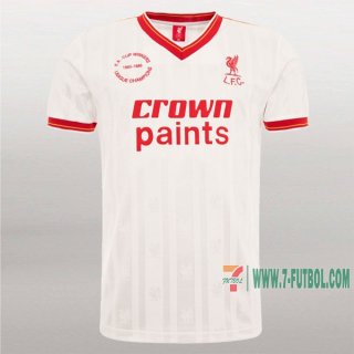 7-Futbol: Personalizados De Camiseta Retro Del Fc Liverpool 2ª Equipacion 1985-1986