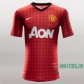7-Futbol: Personaliza Tu Camiseta Retro Del Manchester United 1ª Equipacion 2012-2013