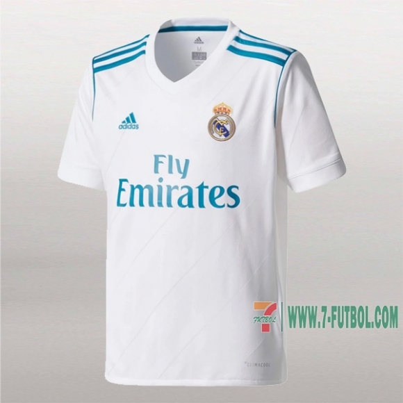 7-Futbol: Personalizada Camiseta Retro Del Real Madrid 1ª Equipacion 2017-2018 7-Futbol: Personalizada Camiseta Retro Del Real Madrid 1ª Equipacion 2017-2018