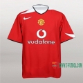 7-Futbol: Personalizadas Camiseta Retro Del Manchester United 1ª Equipacion 2004-2006