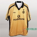 7-Futbol: Personalizar Camiseta Retro Del Manchester United 3ª Equipacion 2001-2002