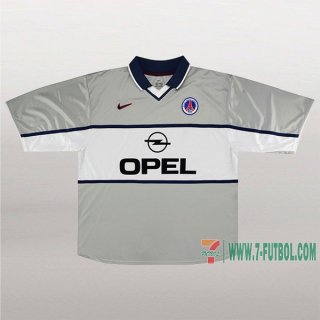 7-Futbol: Personalizada Camiseta Retro Del Paris Saint Germain Psg 2ª Equipacion 2000-2001