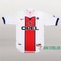 7-Futbol: Personalizar Camiseta Retro Del Paris Saint Germain Psg 2ª Equipacion 1998-1999
