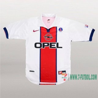 7-Futbol: Personalizar Camiseta Retro Del Paris Saint Germain Psg 2ª Equipacion 1998-1999