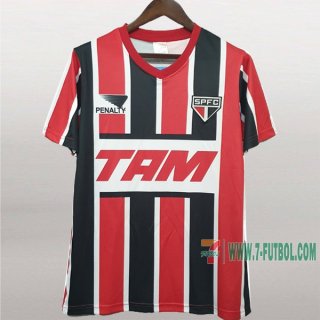 7-Futbol: Personalizada Camiseta Retro Del Sao Paulo Fc 2ª Equipacion 1993