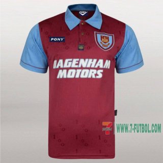 7-Futbol: Personalizadas Camiseta Retro Del West Ham United 1ª Equipacion 1995-1997