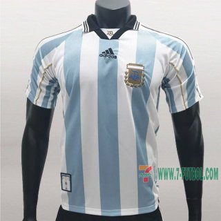 7-Futbol: Personalizadas Camiseta Retro Del Argentina 1ª Equipacion 1998