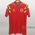 7-Futbol: Creador De Camiseta Retro Del Colombia 2ª Equipacion 1990