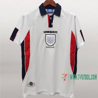 7-Futbol: Crea Tu Camiseta Retro Del Inglaterra 1ª Equipacion 1998