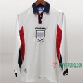 7-Futbol: Crear Camiseta Retro Del Inglaterra Manga Larga 1ª Equipacion 1998