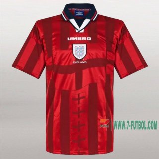 7-Futbol: Disenos De Camiseta Retro Del Inglaterra 2ª Equipacion 1998