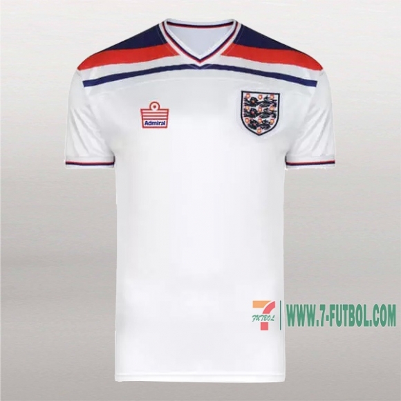 7-Futbol: Creacion De Camiseta Retro Del Inglaterra 1ª Equipacion 1980-1983