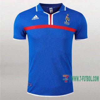 7-Futbol: Personaliza Tu Camiseta Retro Del Francia 1ª Equipacion 2000