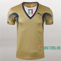 7-Futbol: Creador De Camiseta Retro Del Italia Portero Amarilla Coupe Du Monde 2006