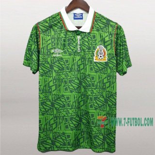 7-Futbol: Personalizadas Camiseta Retro Del Mexico 1ª Equipacion 1994