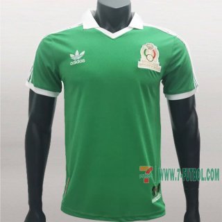 7-Futbol: Personalizar Camiseta Retro Del Mexico 1ª Equipacion 1986