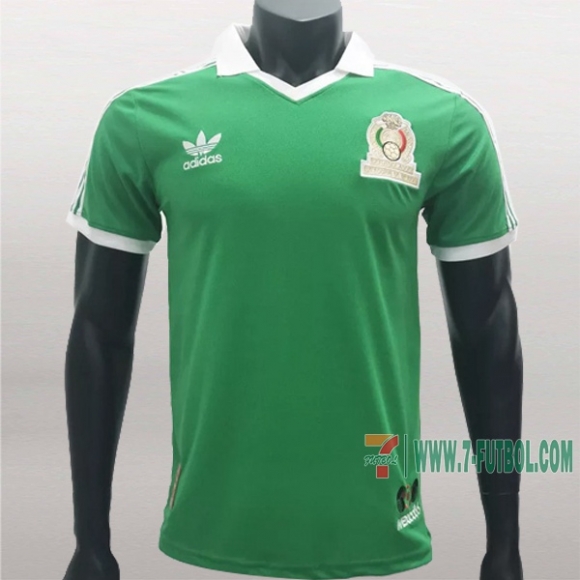 7-Futbol: Personalizar Camiseta Retro Del Mexico 1ª Equipacion 1986 7-Futbol: Personalizar Camiseta Retro Del Mexico 1ª Equipacion 1986