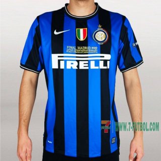 7-Futbol: Creacion De Camiseta Retro Del Inter De Milan 1ª Equipacion 2009-2010