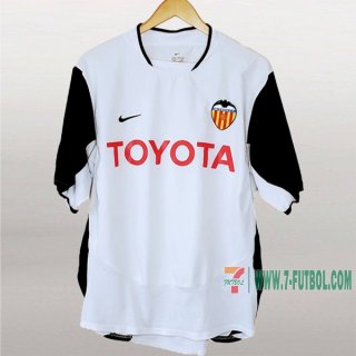 7-Futbol: Personalizados De Camiseta Retro Del Valencia 1ª Equipacion 2003-2004